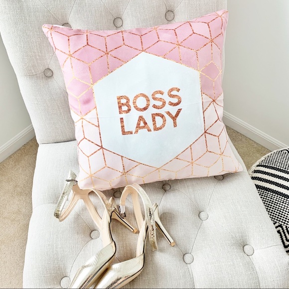 CHIC Accent Pillow Cover - BOSS LADY - Picture 4 of 5